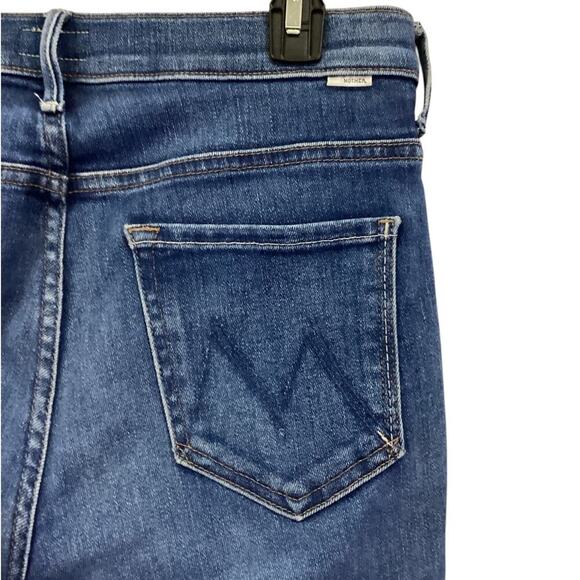 Mother Denim The Weekender Fray Jean In Sweet And Sassy Mid Rise Flare Size 29 - Picture 10 of 14